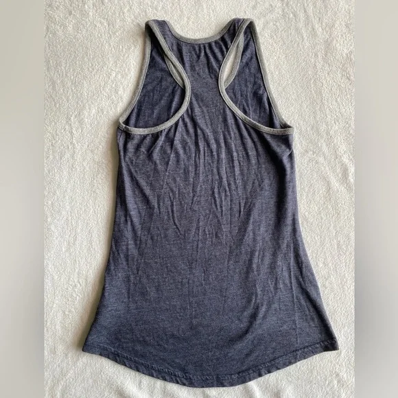 NFL Junior’s Girls New England Patriots Racker Back Tank Top Size Small GUC - Picture 4 of 10